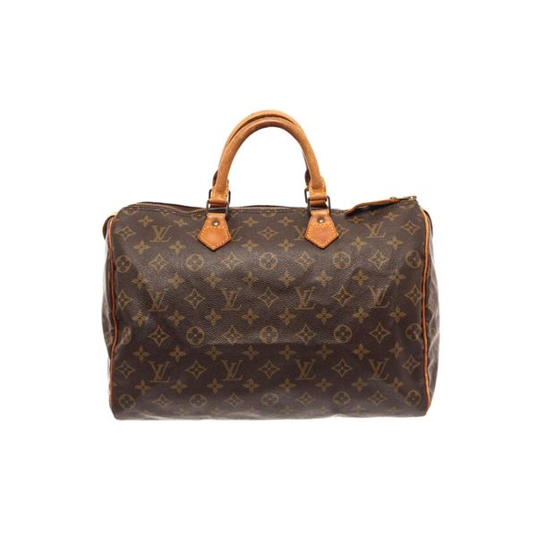 Louis Vuitton Speedy 30 Boston Bag Brown Monogram Coated Canvas
