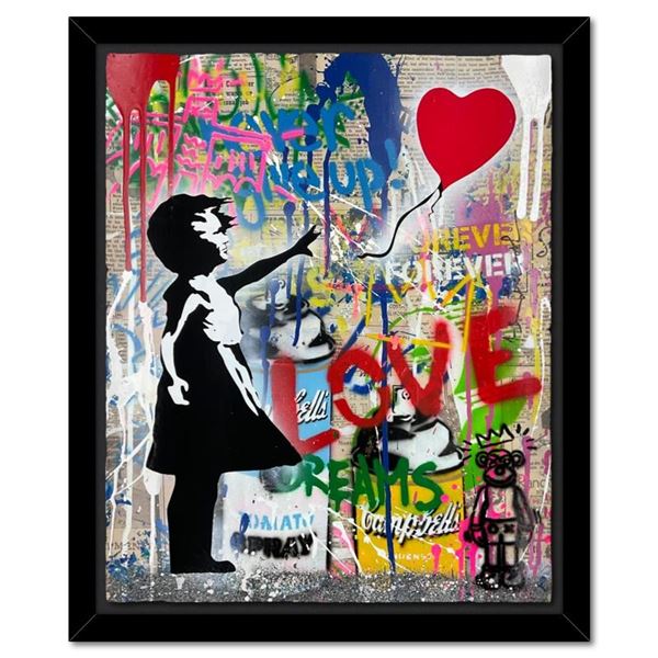 Ballon Girl by Mr Brainwash Original