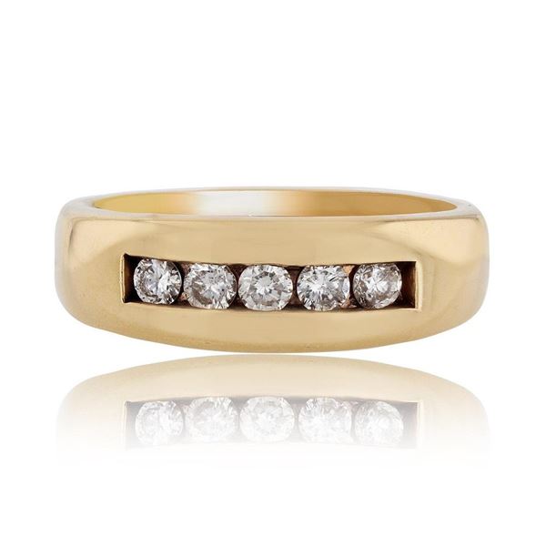 0.50 ctw Diamond 14K Yellow Gold Ring