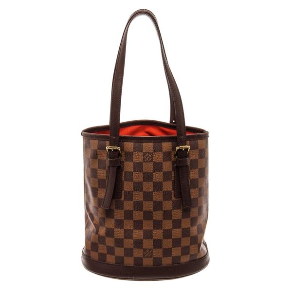 Louis Vuitton Marais handbag damier ebene Coated Canvas