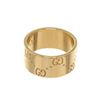 Image 1 : Gucci Icon Wide Ring Ring Yellow Gold 18k Yellow Gold