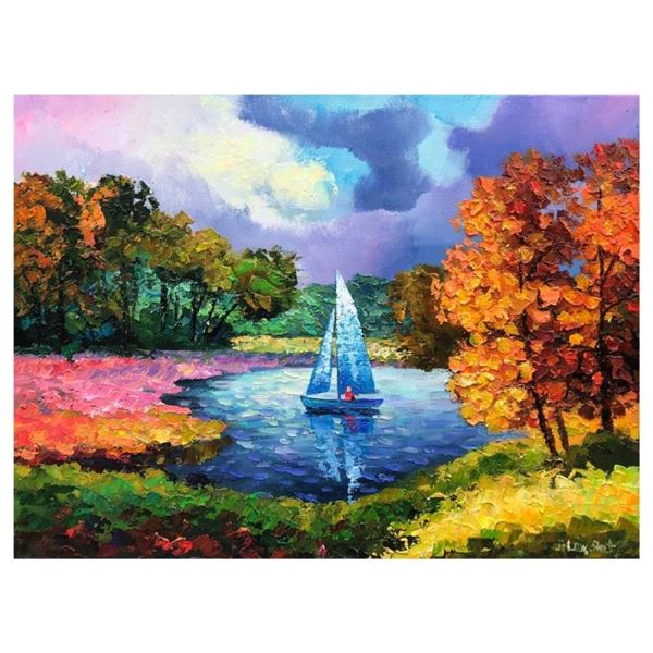 Sail, Matching The Sky by Antanenka Original