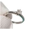 Image 5 : Tiffany & Co. Solitaire size 4 Ring 950 Platinum, .27 ctw Diamond 950 Platinum,