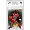 Image 1 : 2009 Upper Deck Michael Jordan Legacy Collection Gold - BCCG 10