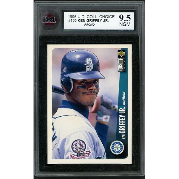 1996 Upper Deck Collectors Choice Ken Griffey Jr #100 - Promo - KSA 9.5!