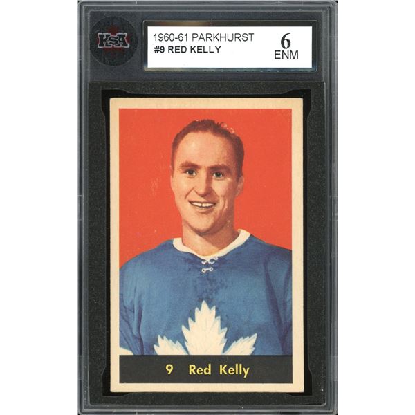 1960-61 Parkhurst #9 Red Kelly (KSA 6)