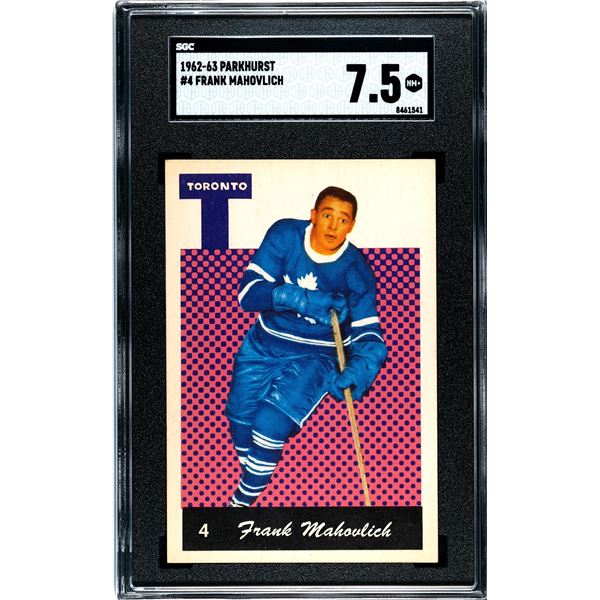 1962-63 Parkhurst #4 Frank Mahovlich (SGC 7.5)