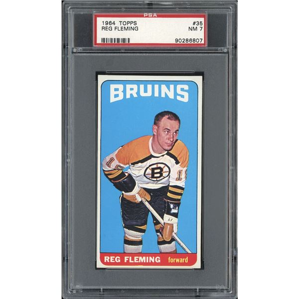 1964-65 Topps #35 Reg Fleming (PSA 7)