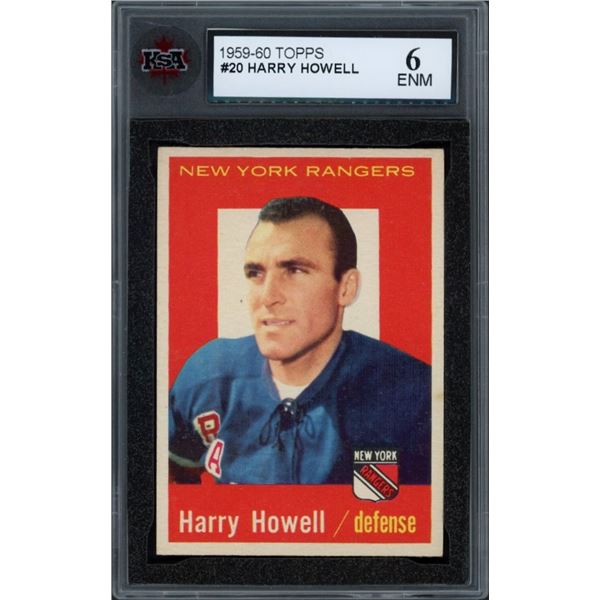 1959-60 Topps #20 Harry Howell (KSA 6)