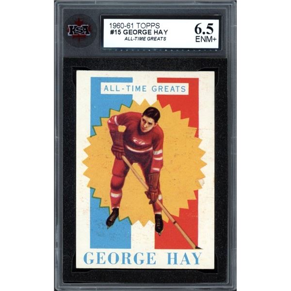 1960-61 Topps #15 George Hay ATG (KSA 6.5)