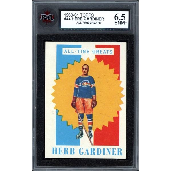 1960-61 Topps #44 Herb Gardiner ATG (KSA 6.5)
