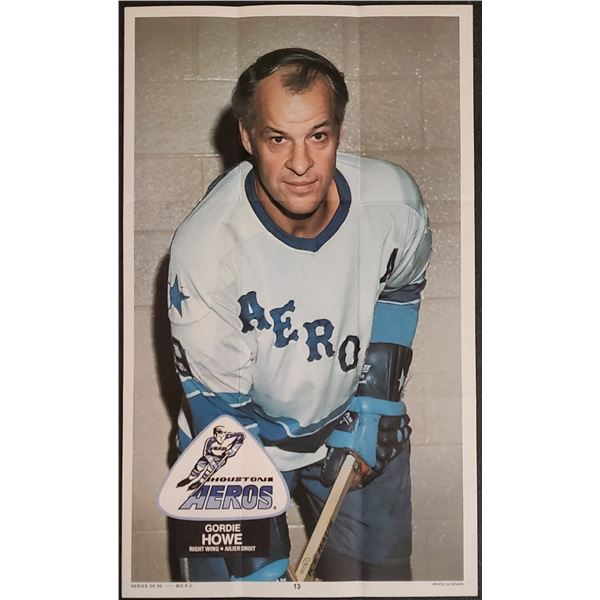 1973-74 O-Pee-Chee WHA Poster Set - Great Shape!