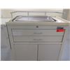 Image 4 : Waterloo Uni-Cart Rolling Cabinet w/ 2 Drawers, 2 Doors & Side Leaf