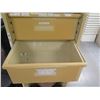 Image 12 : Contents of Pallet: Multi-Section Cabinet, Rolling & Office Chairs, Plastic Storage Bin, etc