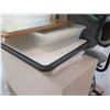 Image 5 : Contents of Pallet: Multi-Section Cabinet, Rolling & Office Chairs, Plastic Storage Bin, etc