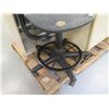 Image 7 : Contents of Pallet: Multi-Section Cabinet, Rolling & Office Chairs, Plastic Storage Bin, etc