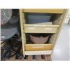Image 9 : Contents of Pallet: Multi-Section Cabinet, Rolling & Office Chairs, Plastic Storage Bin, etc