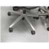 Image 2 : Qty 6 Rolling Office Armchairs w/ Upholstered Backs & Seats