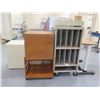Image 3 : Multiple Cabinets: Stryker Medical Lift Table, Lateral 2-Drawer File, Rolling Sorter, Cart, etc