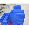 Image 2 : Qty Approx. 170+ Akro-Mils 30-130 Plastic Shelf Bins, Red & Blue