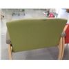 Image 10 : Qty 2 Extra-Wide Armchairs w/ Metal Frame, Upholstered Backs & Seats 33"x20"x32"H