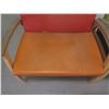 Image 5 : Qty 2 Extra-Wide Armchairs w/ Metal Frame, Upholstered Backs & Seats 33"x20"x32"H