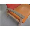 Image 6 : Qty 2 Extra-Wide Armchairs w/ Metal Frame, Upholstered Backs & Seats 33"x20"x32"H