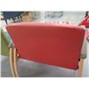 Image 9 : Qty 2 Extra-Wide Armchairs w/ Metal Frame, Upholstered Backs & Seats 33"x20"x32"H