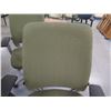 Image 3 : Qty 6 Rolling Office Armchairs w/ Upholstered Backs & Seats, Misc Styles & Sizes