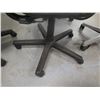 Image 8 : Qty 6 Rolling Office Armchairs w/ Upholstered Backs & Seats, Misc Styles & Sizes