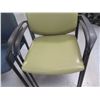 Image 8 : Qty 7 Chairs (6 Stackable) w/ Padded Backs & Seats, Misc Styles & Sizes