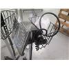 Image 16 : Misc Medical Equipment: Bedside Commode, Tycos Blood Pressure Gauges, IV Poles, etc