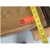 Image 21 : Wooden Desk 63"x29"x29"H w/ Side Cabinet 72"L & 2-Drawer File, etc