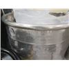 Image 7 : Misc Cleaning Equipment: Waste Cans, Mop Bucket, Fan, etc w/ Inflatable Snowman