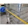 Image 12 : Logiquip FR68-III Rolling Rack w/ Wire Basket Storage 38"x24"x73"H