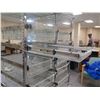 Image 6 : Logiquip FR68-III Rolling Rack w/ Wire Basket Storage 38"x24"x73"H