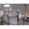 Image 8 : Logiquip FR68-III Rolling Rack w/ Wire Basket Storage 38"x24"x73"H