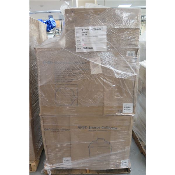 Contents of Pallet: Becton Dickinson 305465 Multi-Purpose Sharps Containers