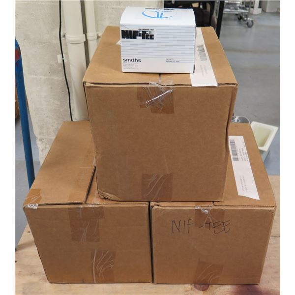 Qty 3 Boxes Smiths Medical Nif-Tee Non-Rebreathing T-Pieces