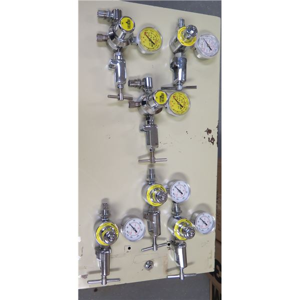 Multiple Medical Instruments: OHMEDA Medical Air Regulators, etc