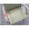 Image 4 : Metal Patient Stationary Transport Armchair w/ Rear Wheels