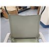 Image 5 : Metal Patient Stationary Transport Armchair w/ Rear Wheels