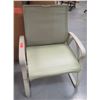 Image 1 : Metal Patient Stationary Transport Armchair w/ Rear Wheels