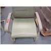 Image 4 : Metal Patient Stationary Transport Armchair w/ Rear Wheels