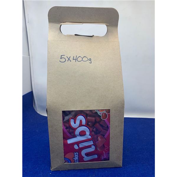 Twizzlers Nibs-Cherry (5 x 400g)