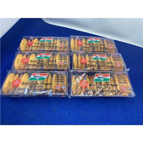 Milano Giant Lady Fingers Biscuits (6 x 150g)
