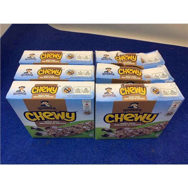 Quaker Chewy Rocky Road Granola Bars (6 x 5)