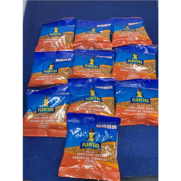Planters Hulled Sunflower Seeds BBQ (10 x 90g)