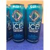 Image 2 : Sparkling Ice Zero Sugar Caffeine Beverage (8 x 473ml) Blue Raspberry