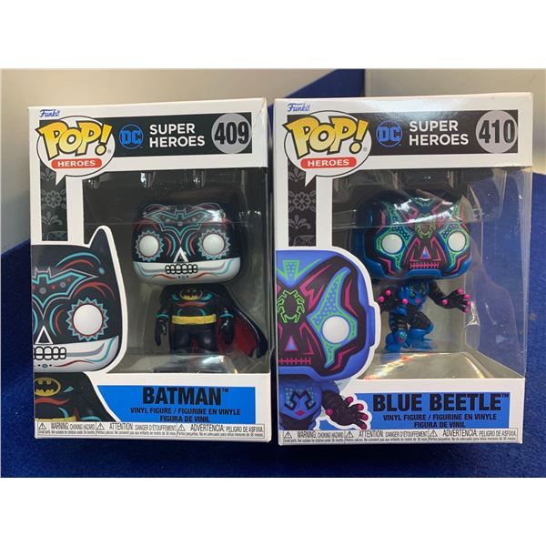 Funko Pop DC Super Heroes-Batman & Blue Beetle